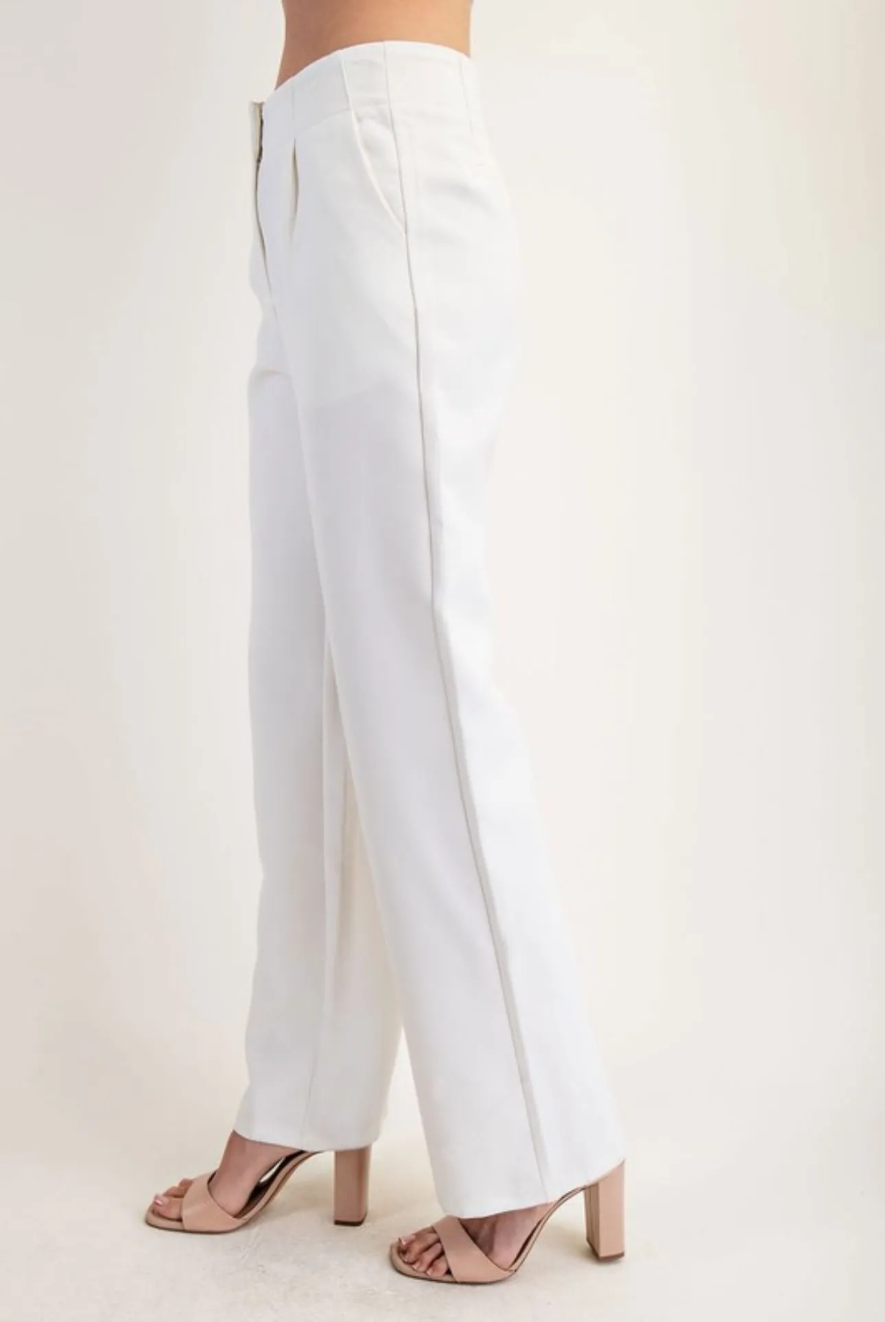 Classic white Tailored Pants