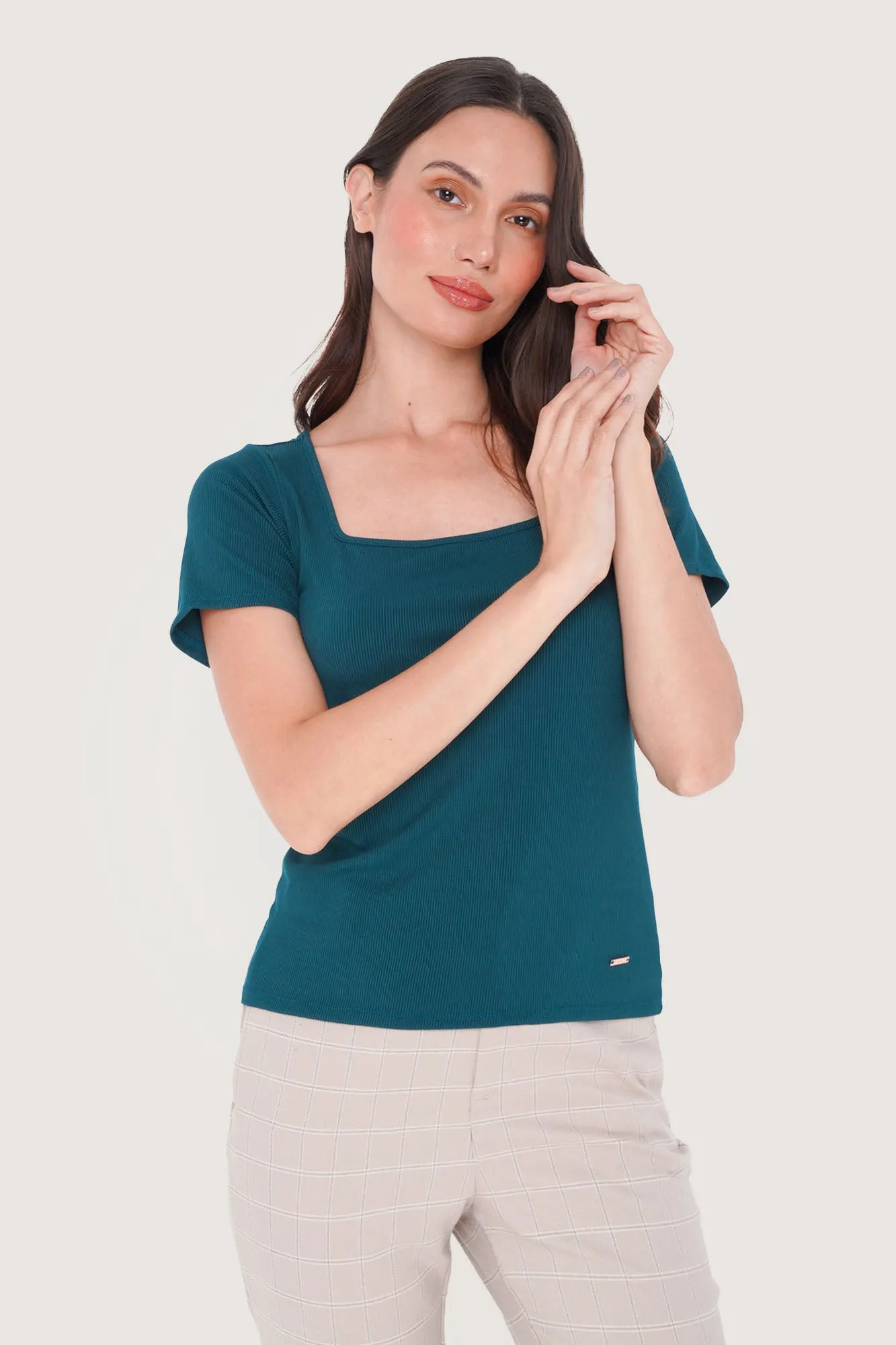Closet Staples Square Neck Tee