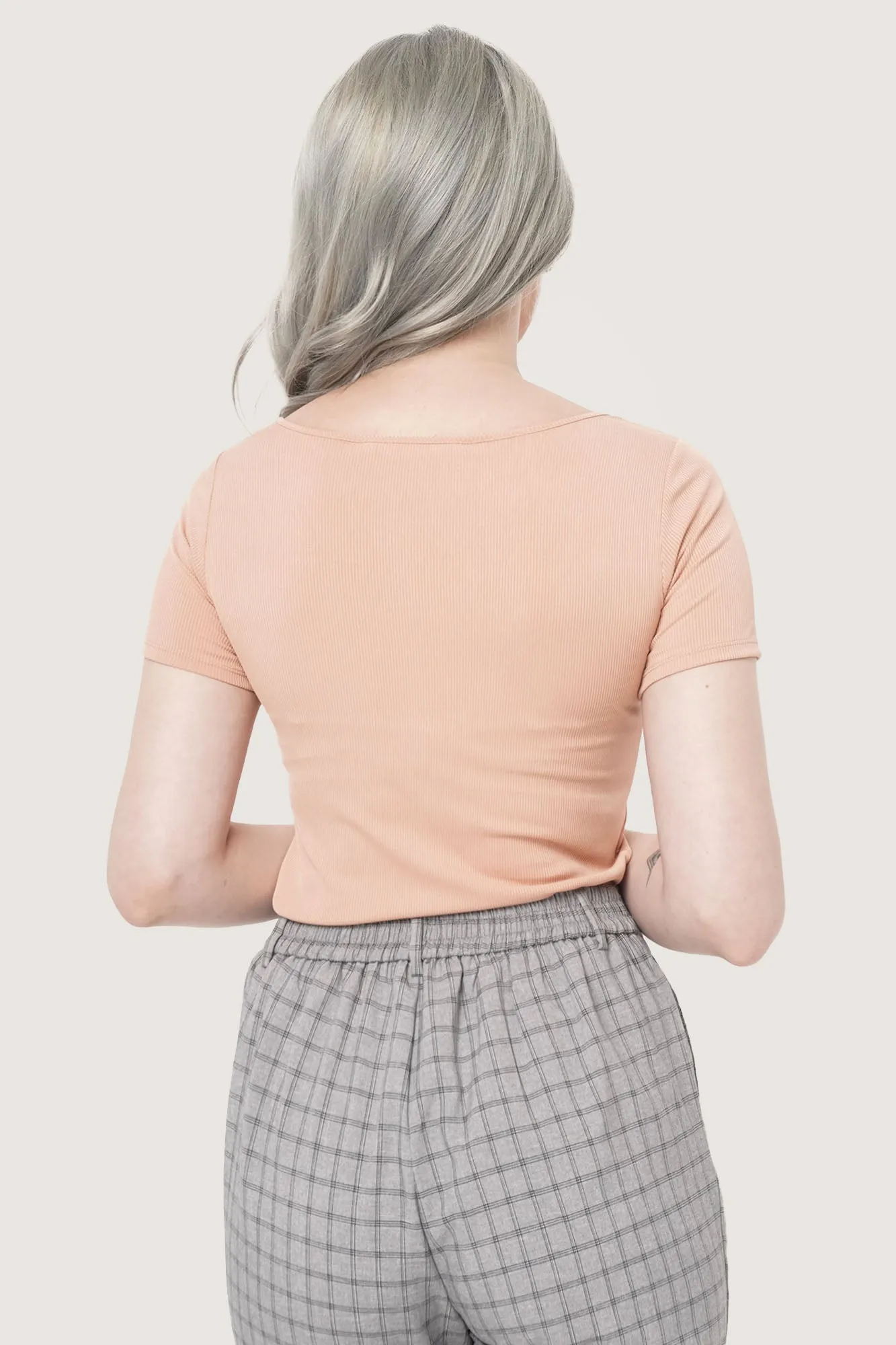 Closet Staples Square Neck Tee