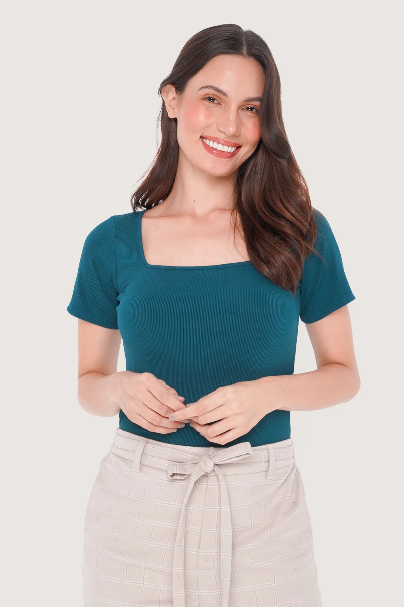 Closet Staples Square Neck Tee