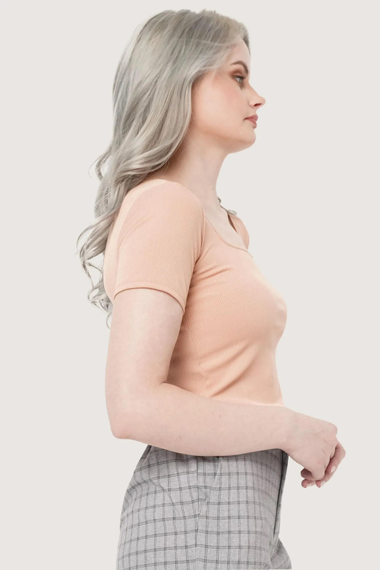 Closet Staples Square Neck Tee
