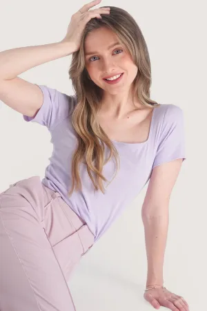 Closet Staples Square Neck Tee