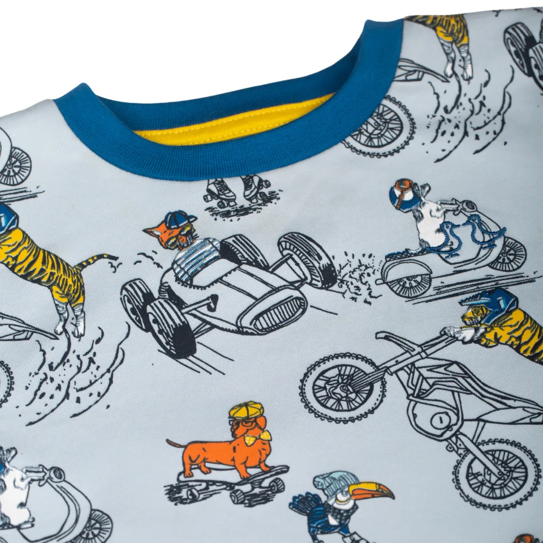 Cool Driver Boys Jersey Pyjamas