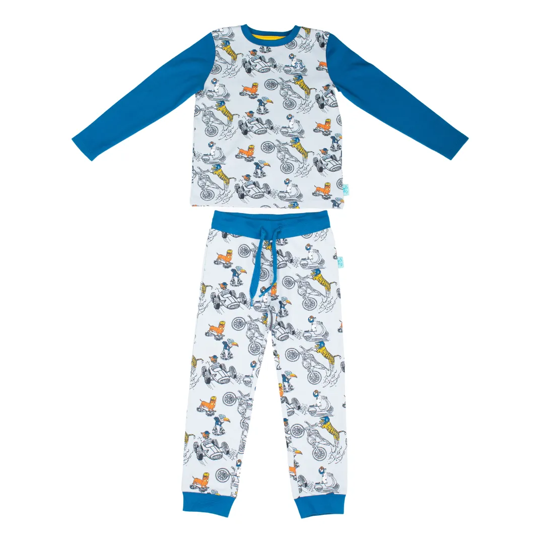 Cool Driver Boys Jersey Pyjamas