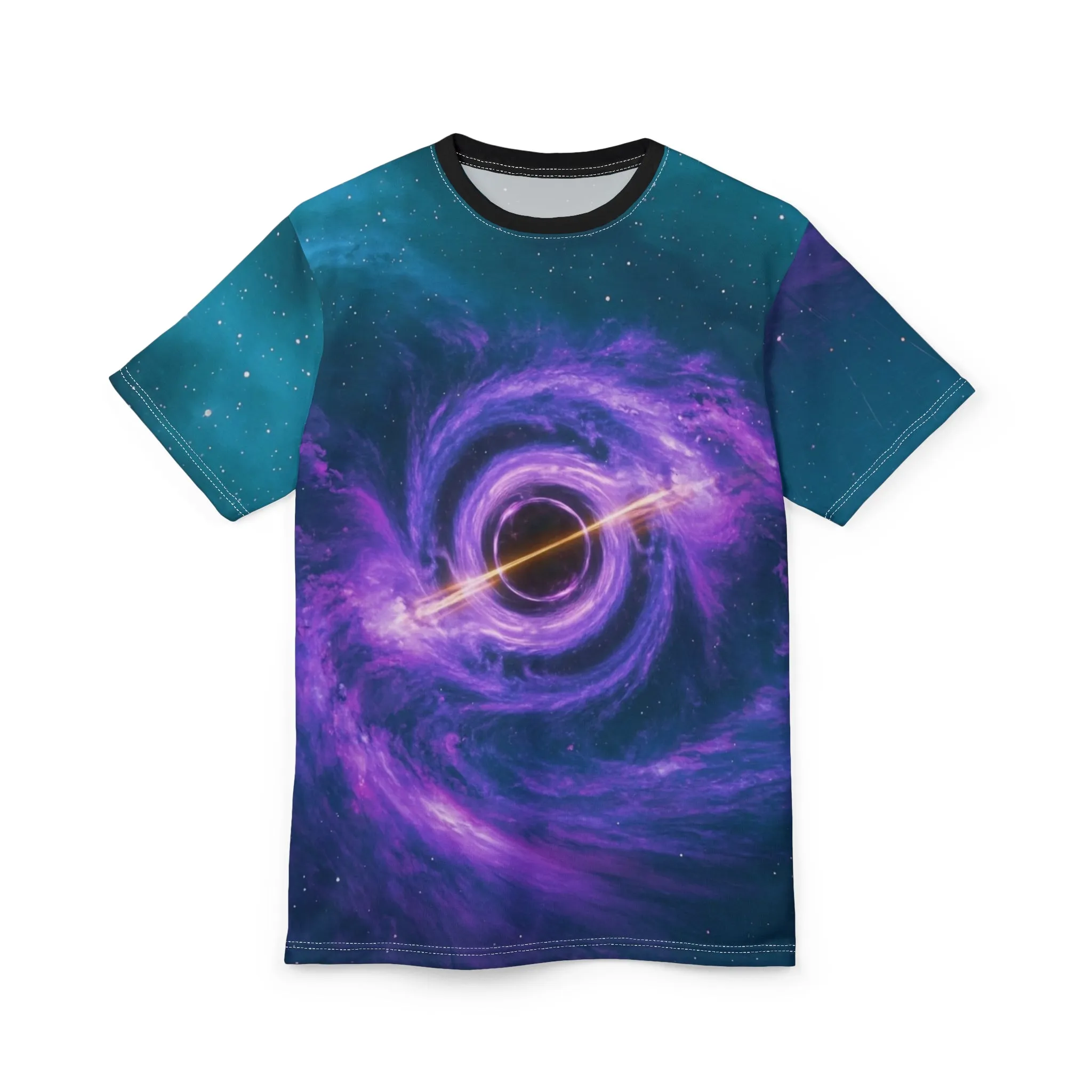 Cosmic Galaxy Tee - Vibrant Space Design