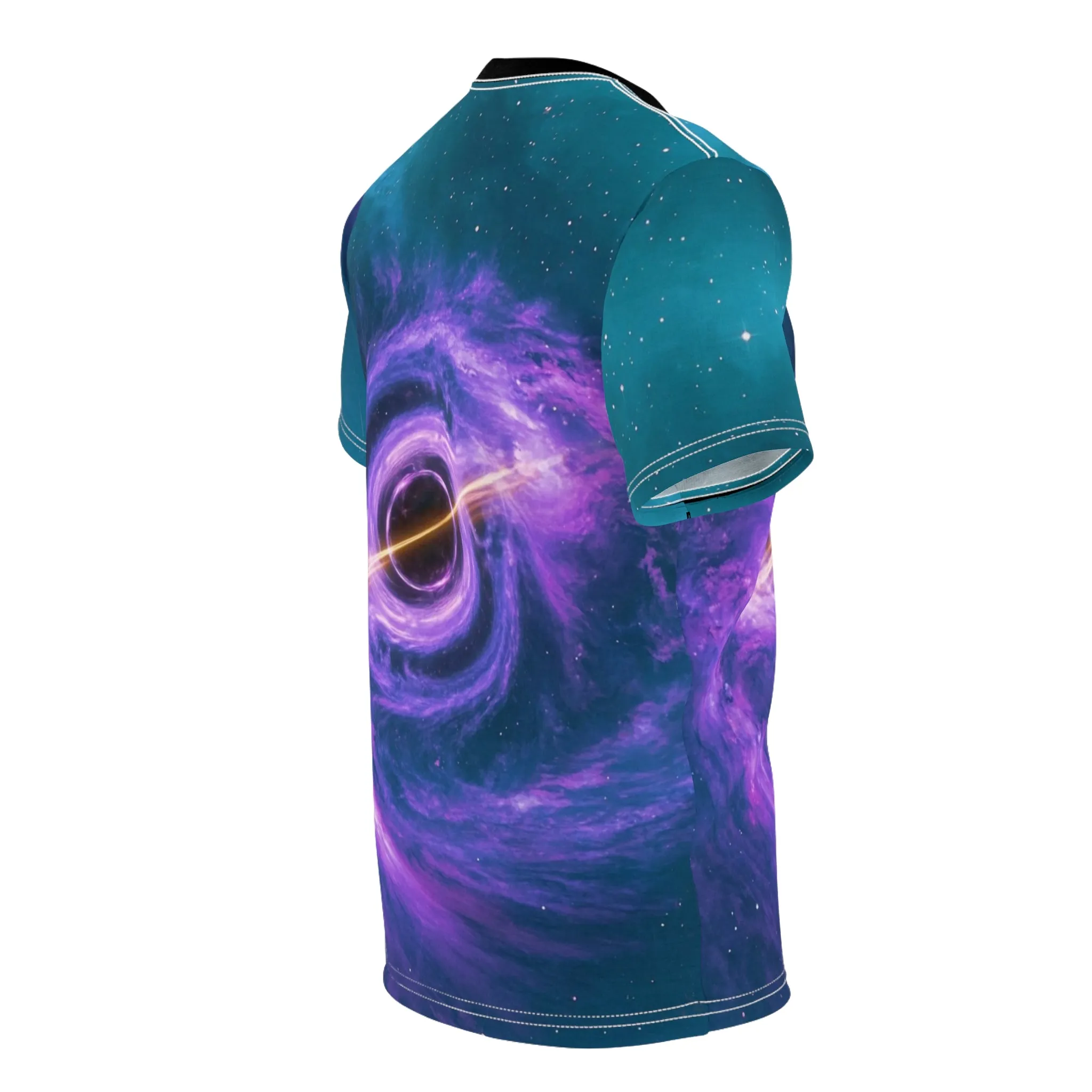 Cosmic Galaxy Tee - Vibrant Space Design