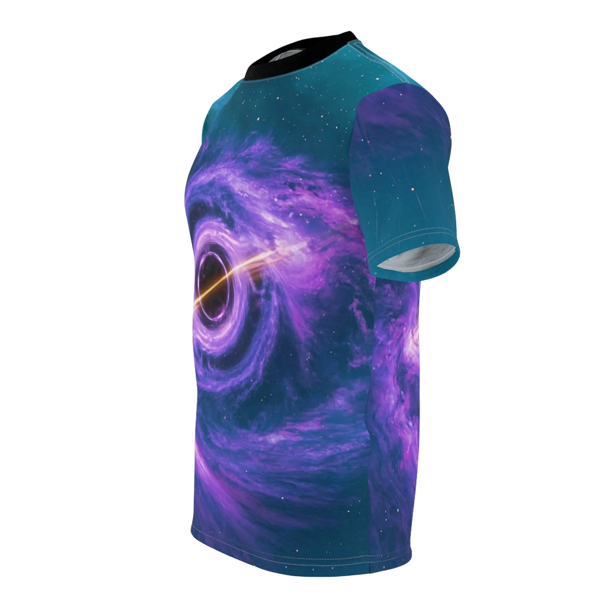 Cosmic Galaxy Tee - Vibrant Space Design