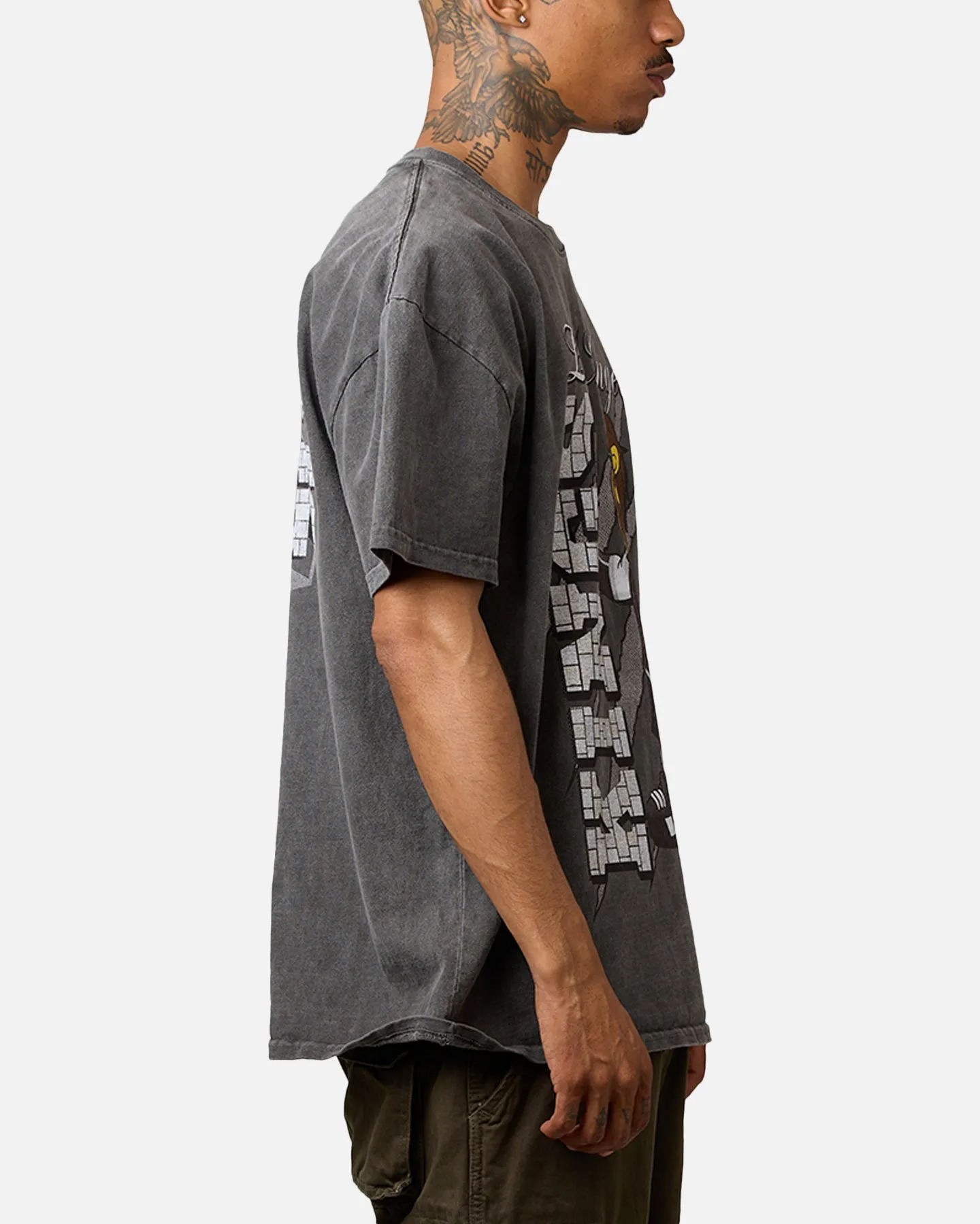Culture Kings Los Angeles Kings Heavyweight T-Shirt Black Black Wash