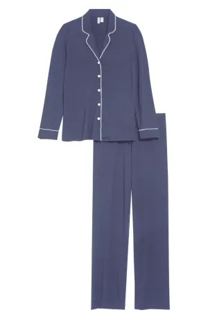 Decent Navy Women Pyjamas