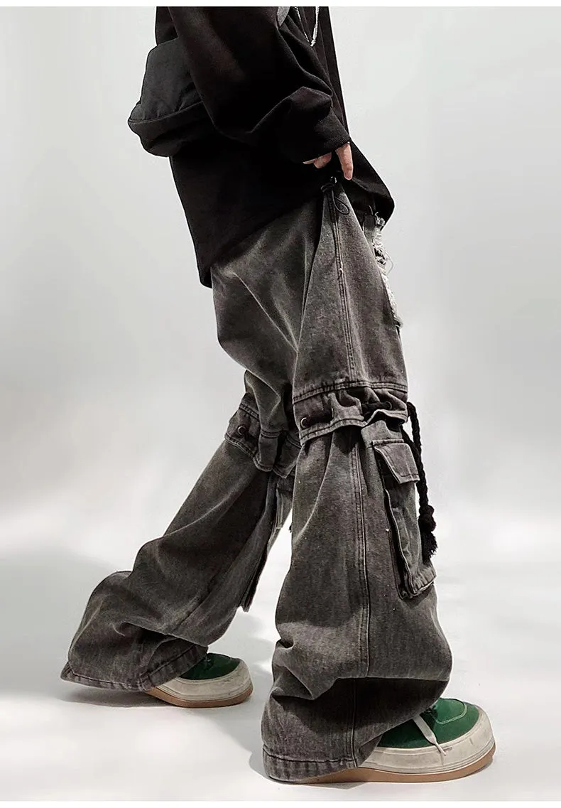 Deconstructed Cargo Jeans