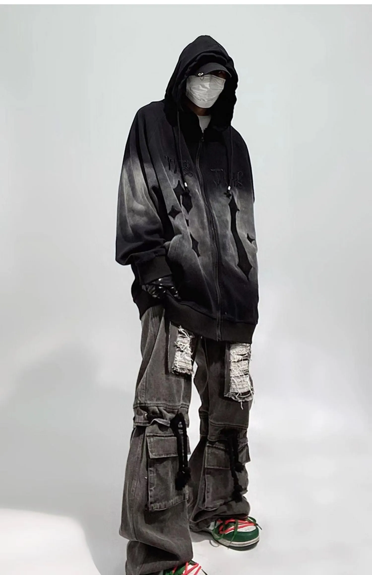 Deconstructed Cargo Jeans