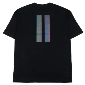 D/HILL "IRIDESCENT” Short Sleeve T-shirt(BLACK)