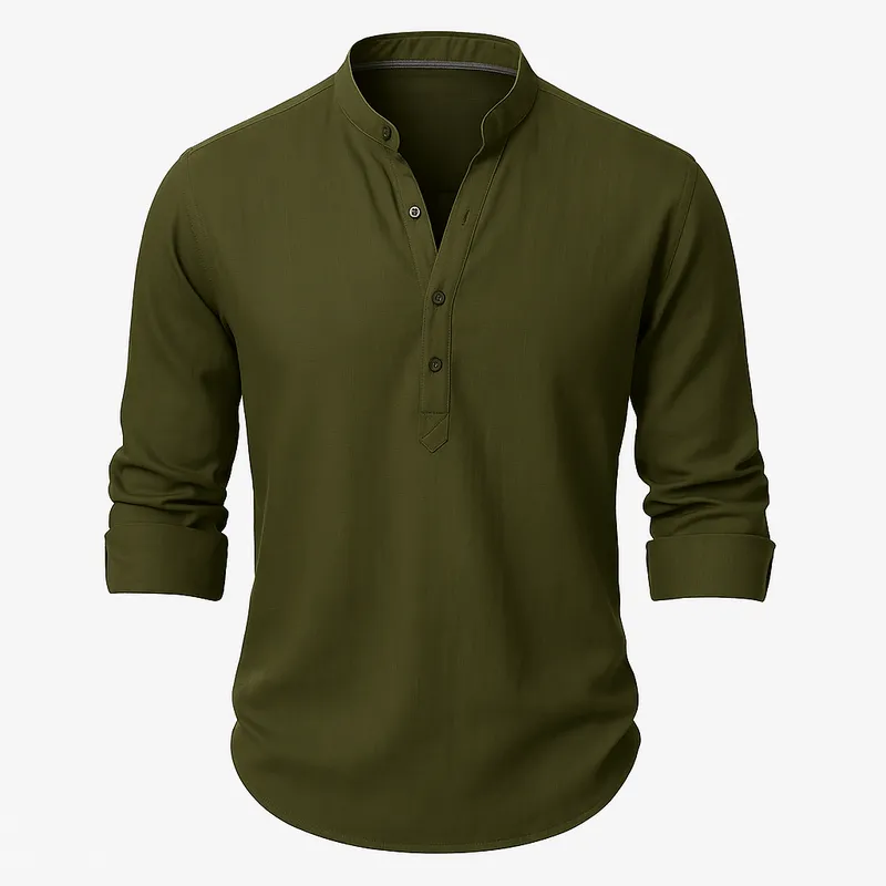 Domoir | Soft Linen Blend Shirt