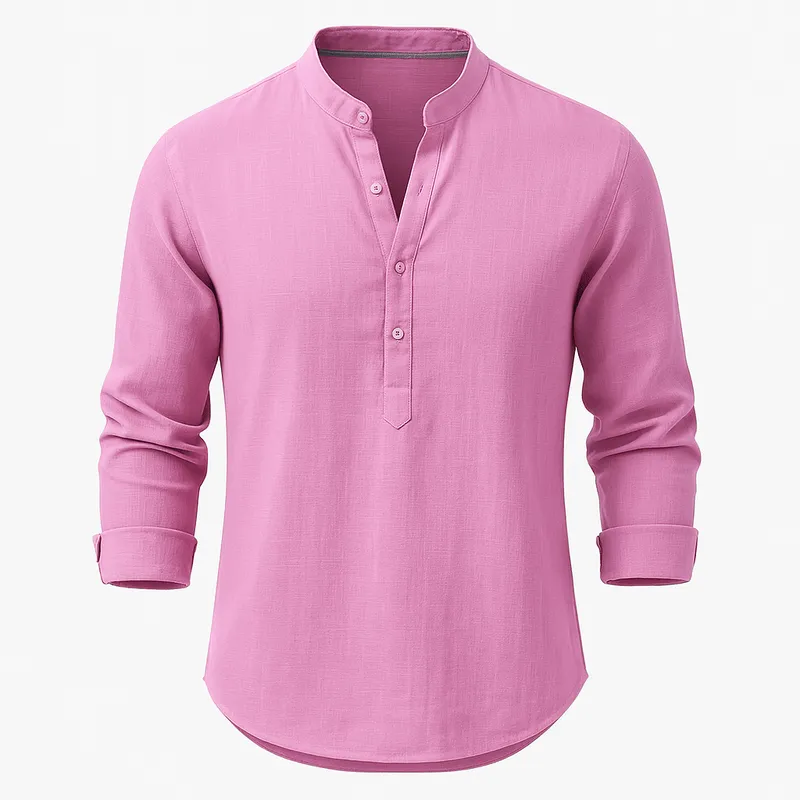 Domoir | Soft Linen Blend Shirt