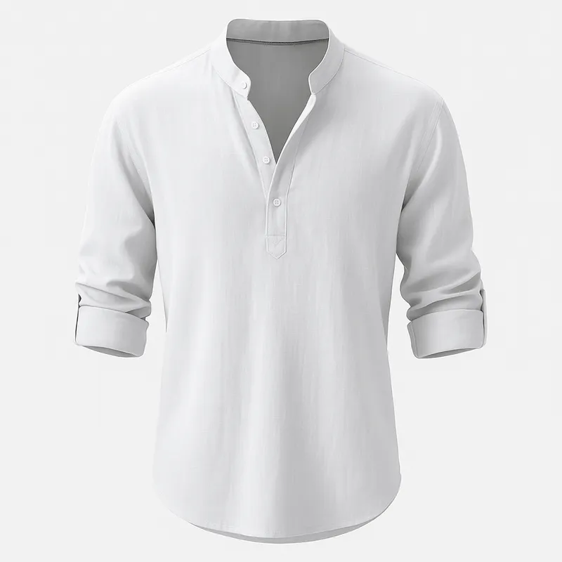 Domoir | Soft Linen Blend Shirt