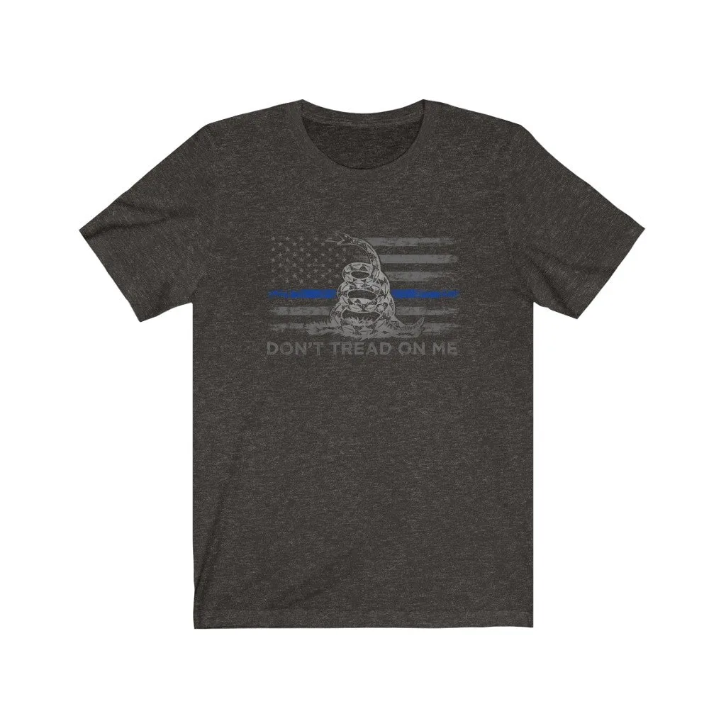 Don't Tread On Me © Unisex T-Shirt (Thin Blue Line)