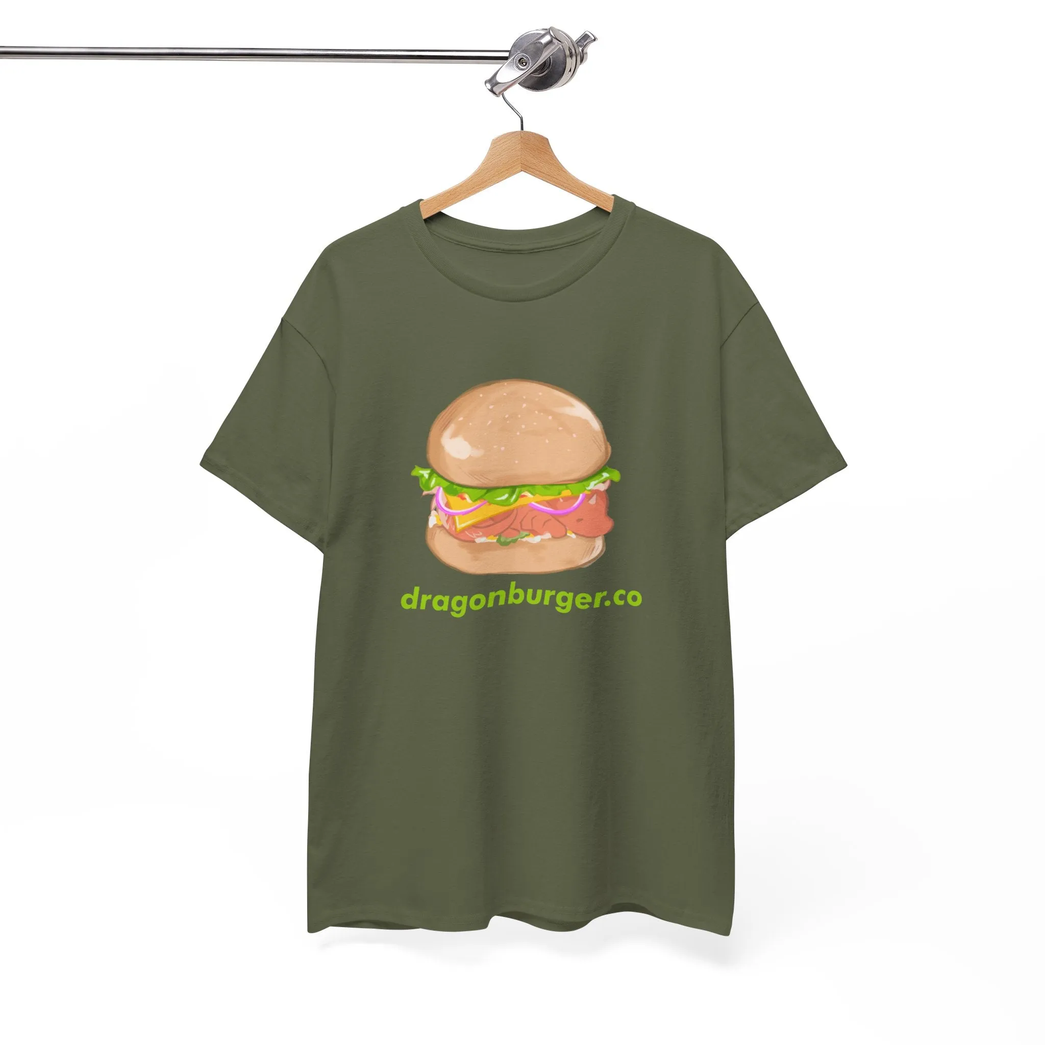 dragon burger tshirt