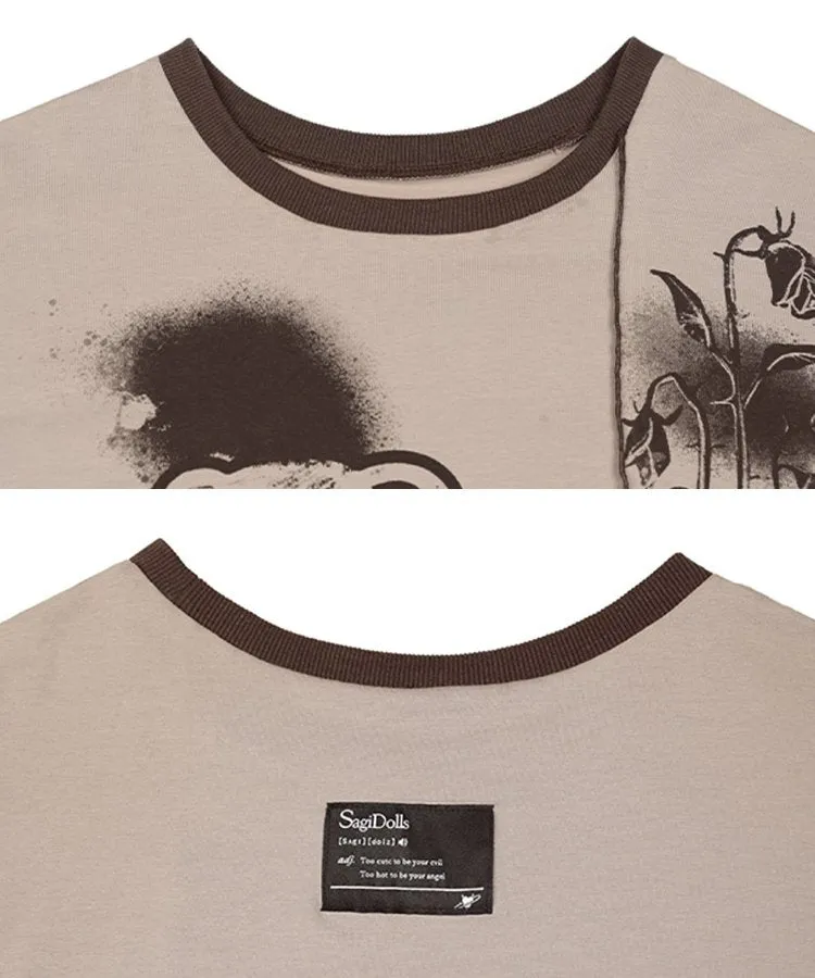 Dreamy Girl Bear Oversized Tops