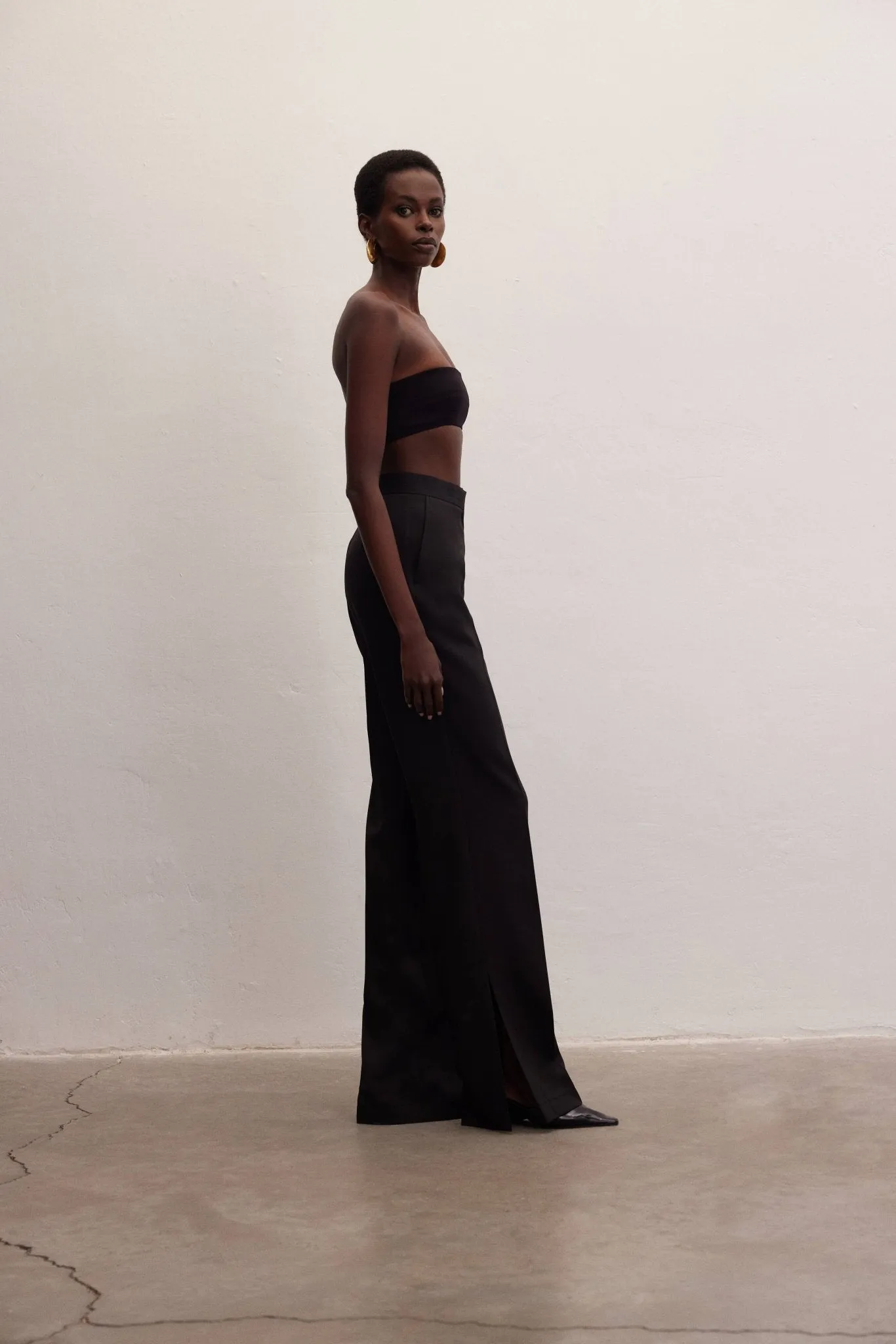 Dune Pants | Tailored Trousers Black