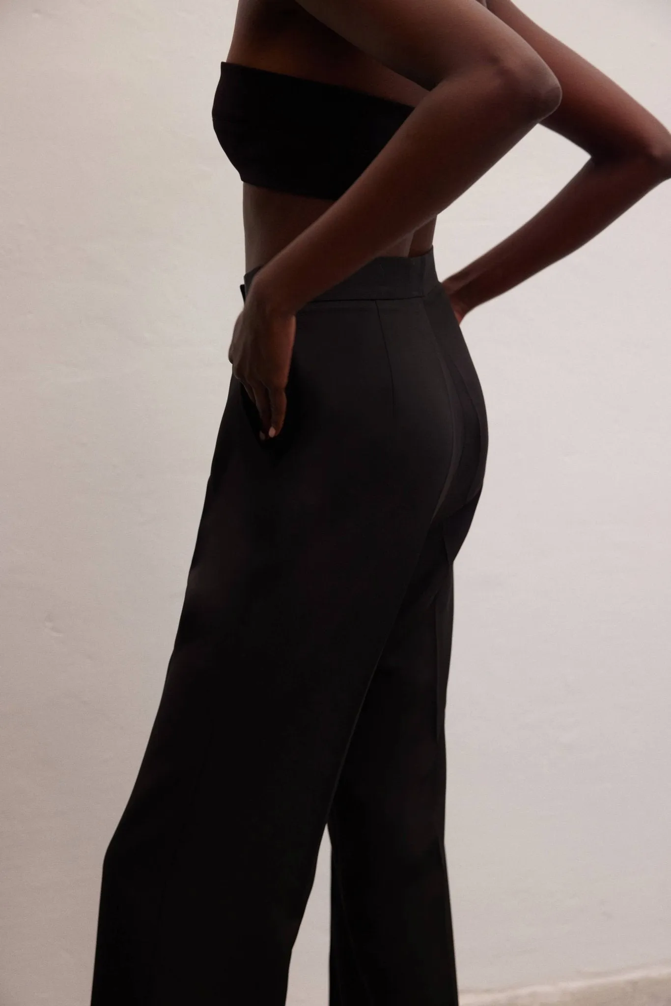 Dune Pants | Tailored Trousers Black
