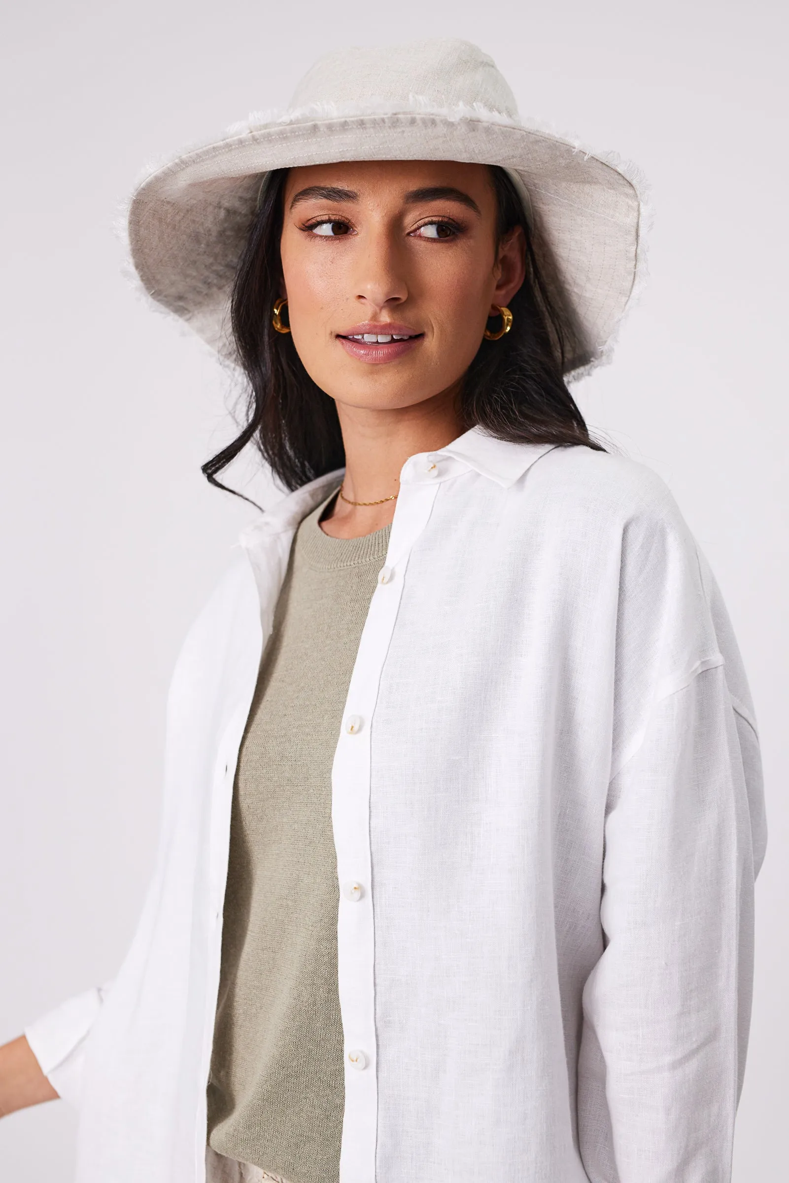 Eden Knit Tee - Light Kelp