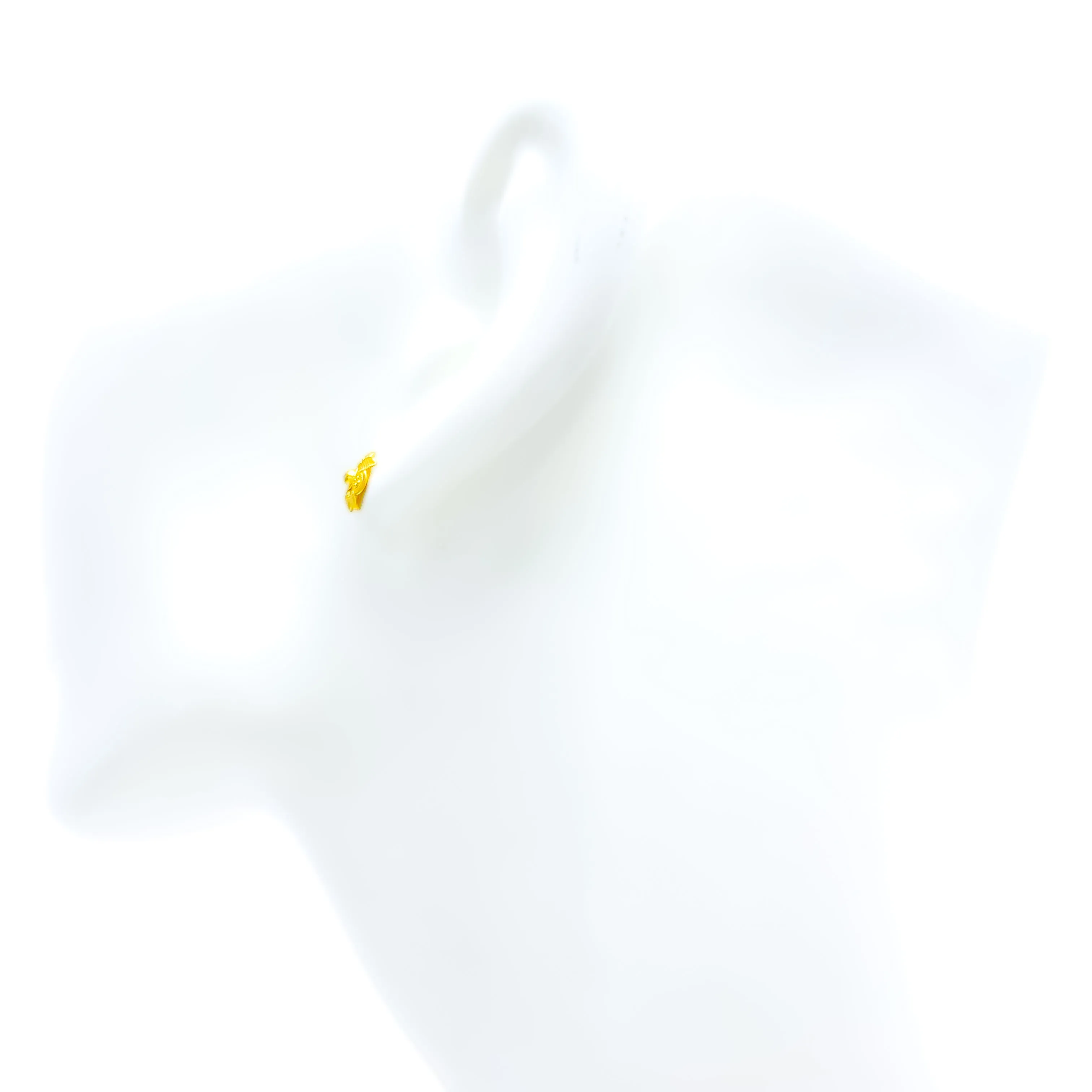 Elegant Radiant 22k Gold Baby Earrings