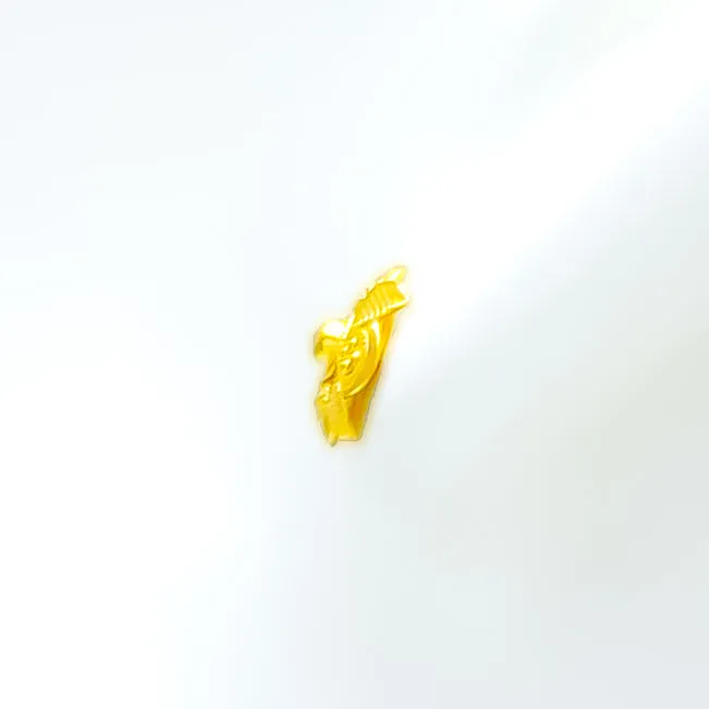 Elegant Radiant 22k Gold Baby Earrings