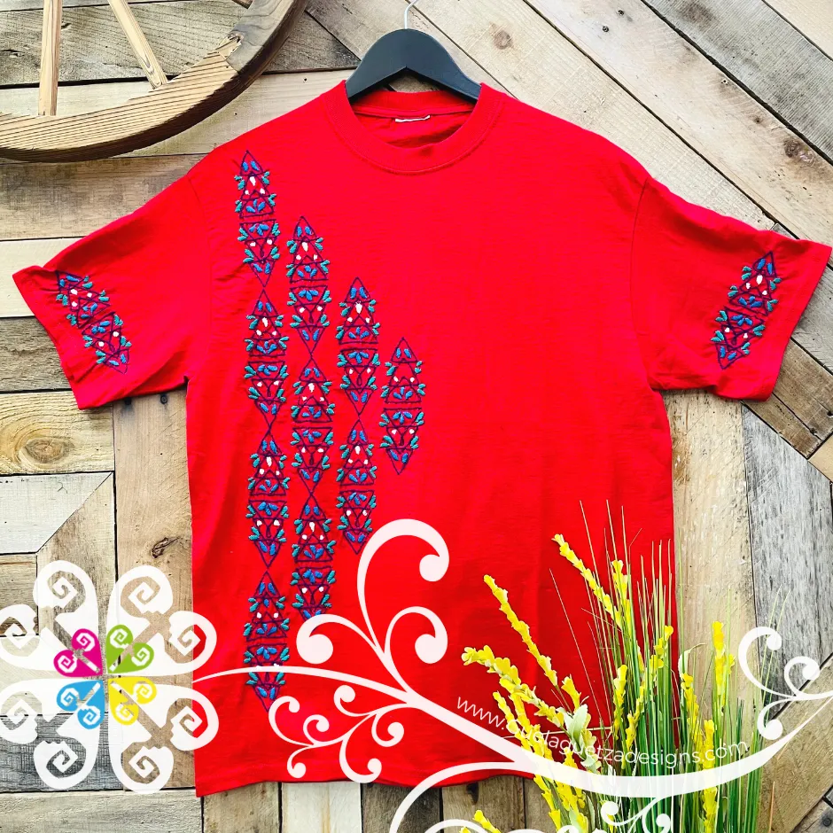 Embroider Men T-Shirts - Playera Bordada