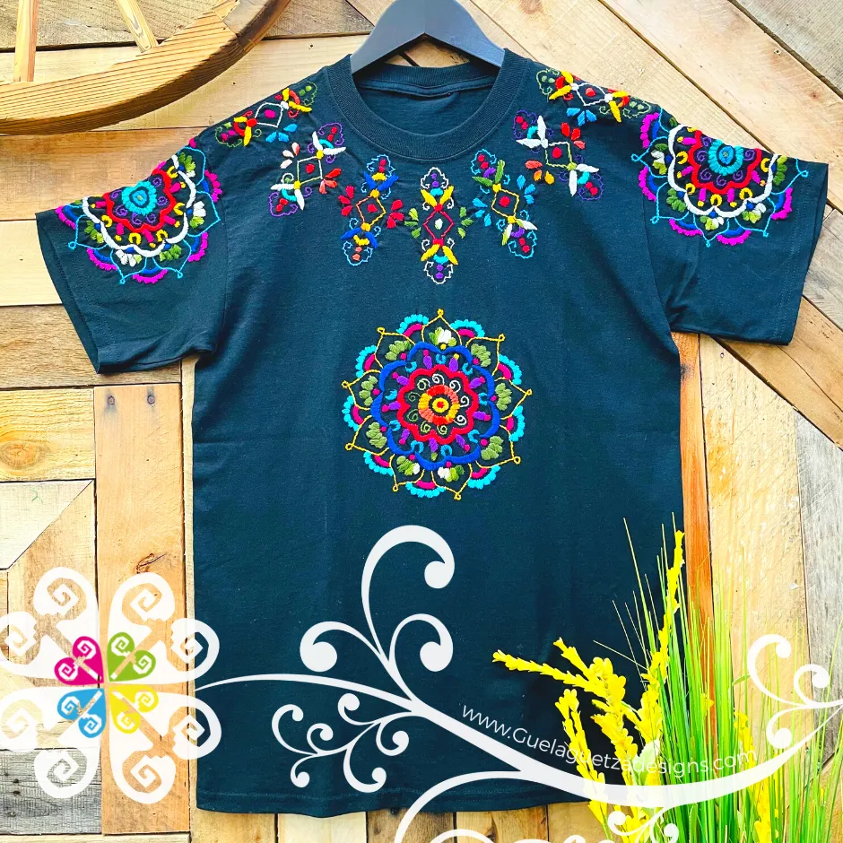 Embroider Men T-Shirts - Playera Bordada
