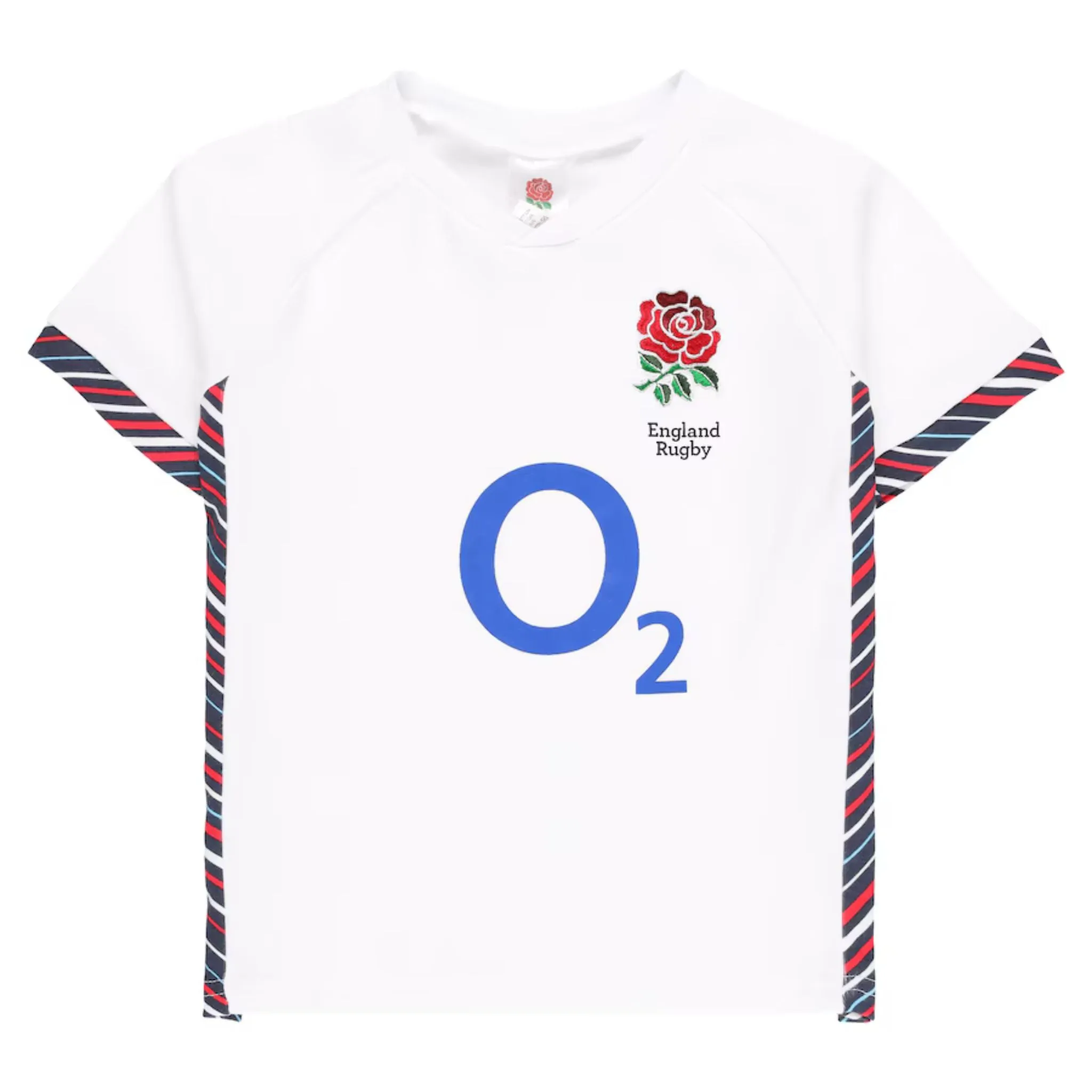 England Rugby Baby/Toddler Home T-Shirt & Shorts Set | White | 2024/25