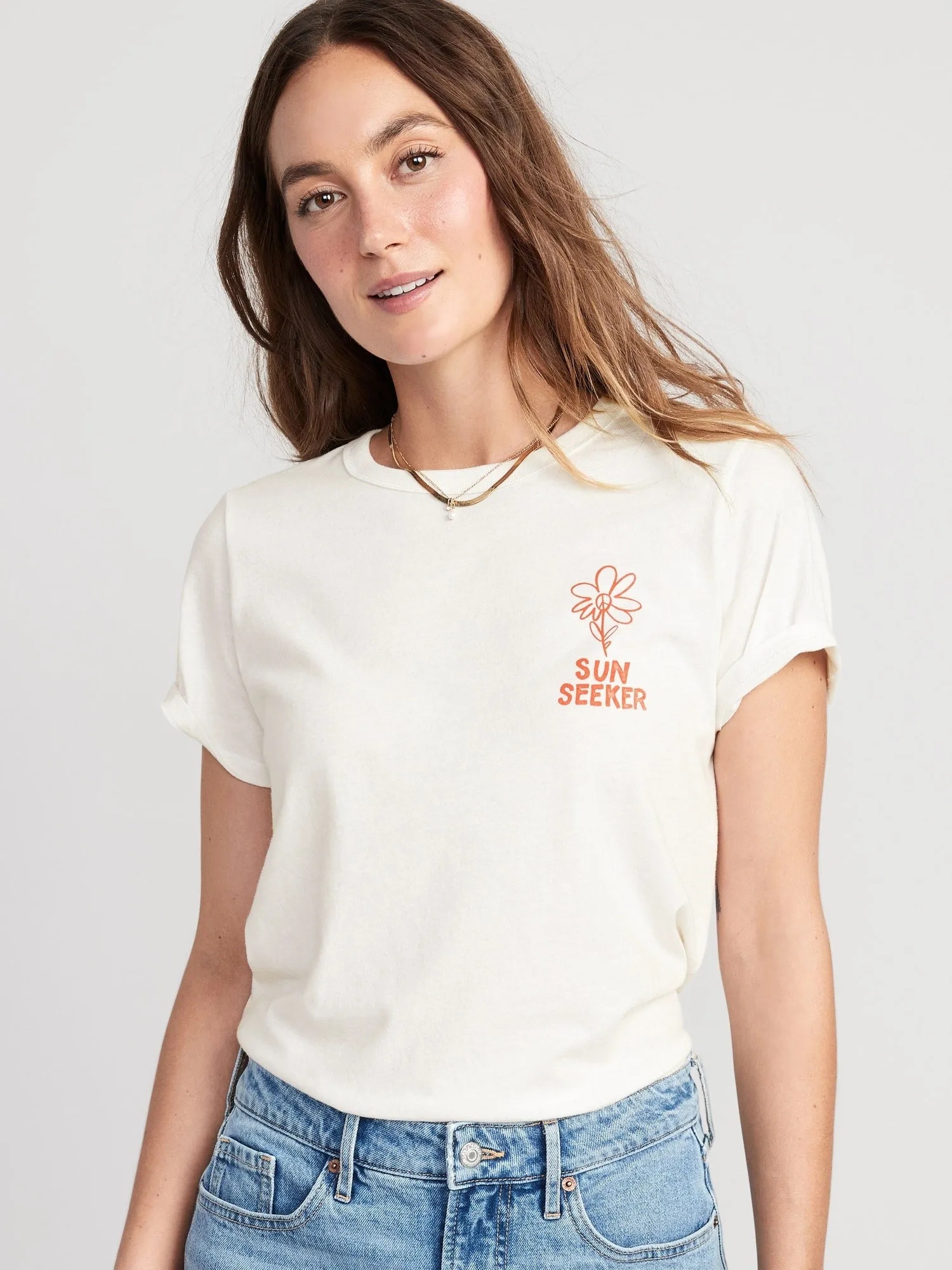 EveryWear Graphic T-Shirt for Women