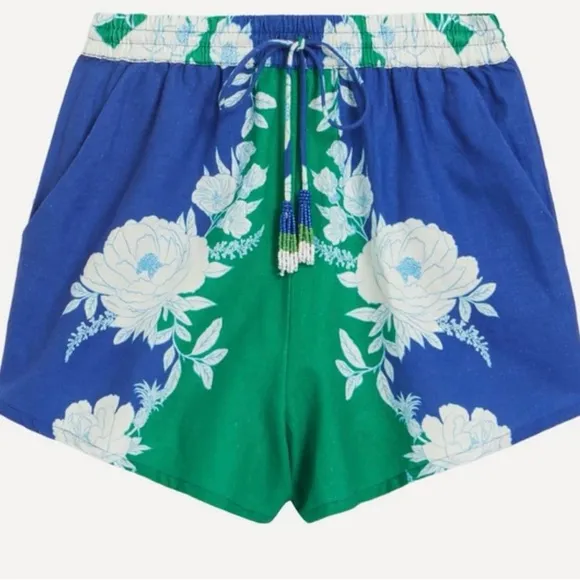 Farm Rio Soft Garden Shorts (L) NWT