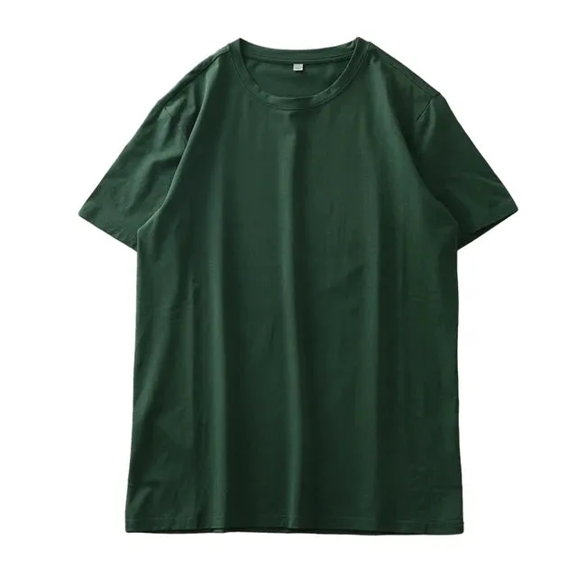 FitModa Herren Sommer Ice Silk Oversized T-Shirt