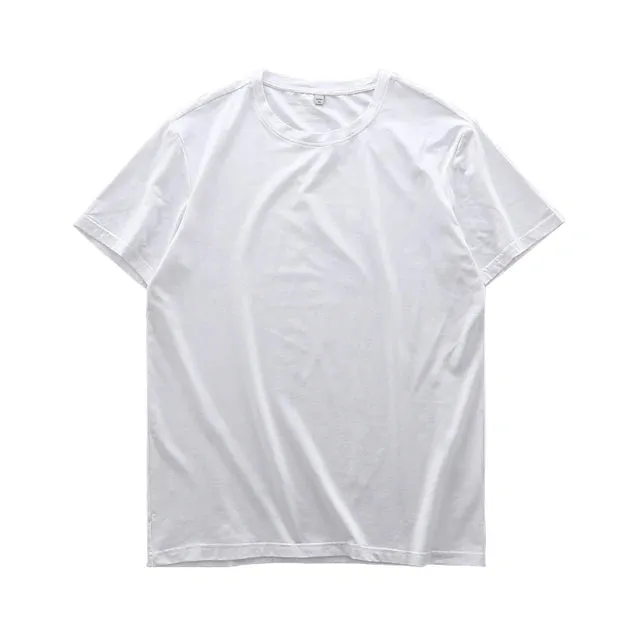 FitModa Herren Sommer Ice Silk Oversized T-Shirt