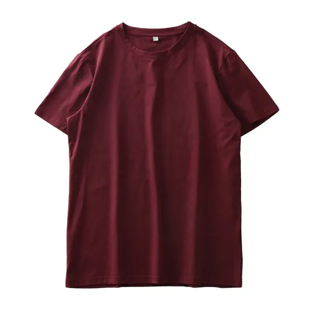 FitModa Herren Sommer Ice Silk Oversized T-Shirt
