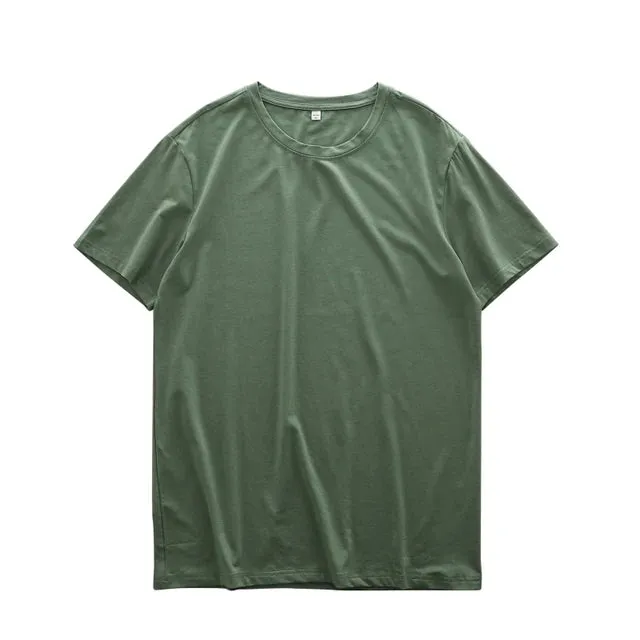 FitModa Herren Sommer Ice Silk Oversized T-Shirt