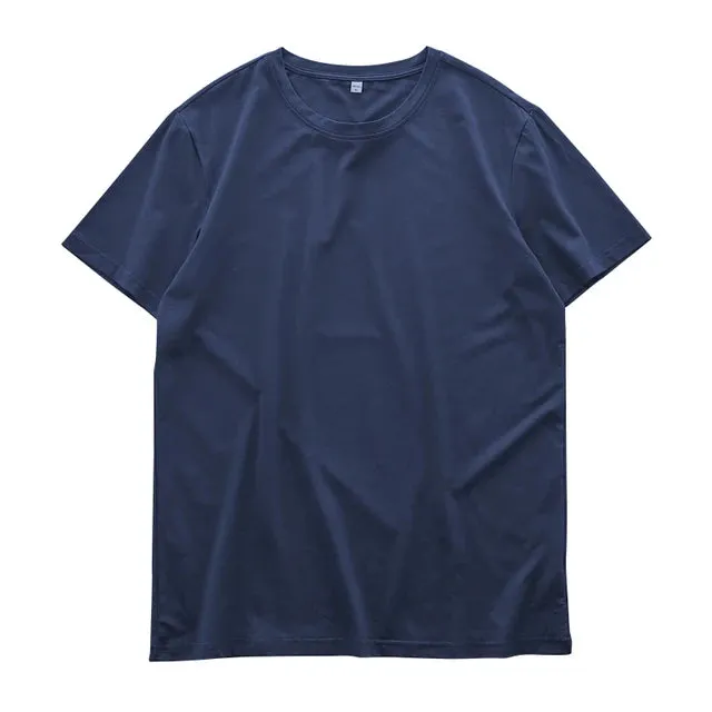 FitModa Herren Sommer Ice Silk Oversized T-Shirt