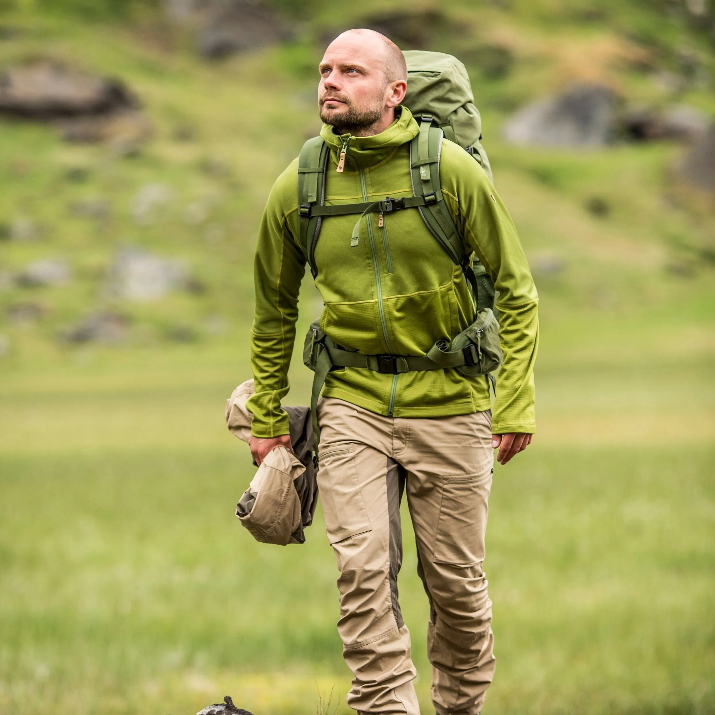 FJALLRAVEN ABISKO LITE TREKKING TROUSERS M