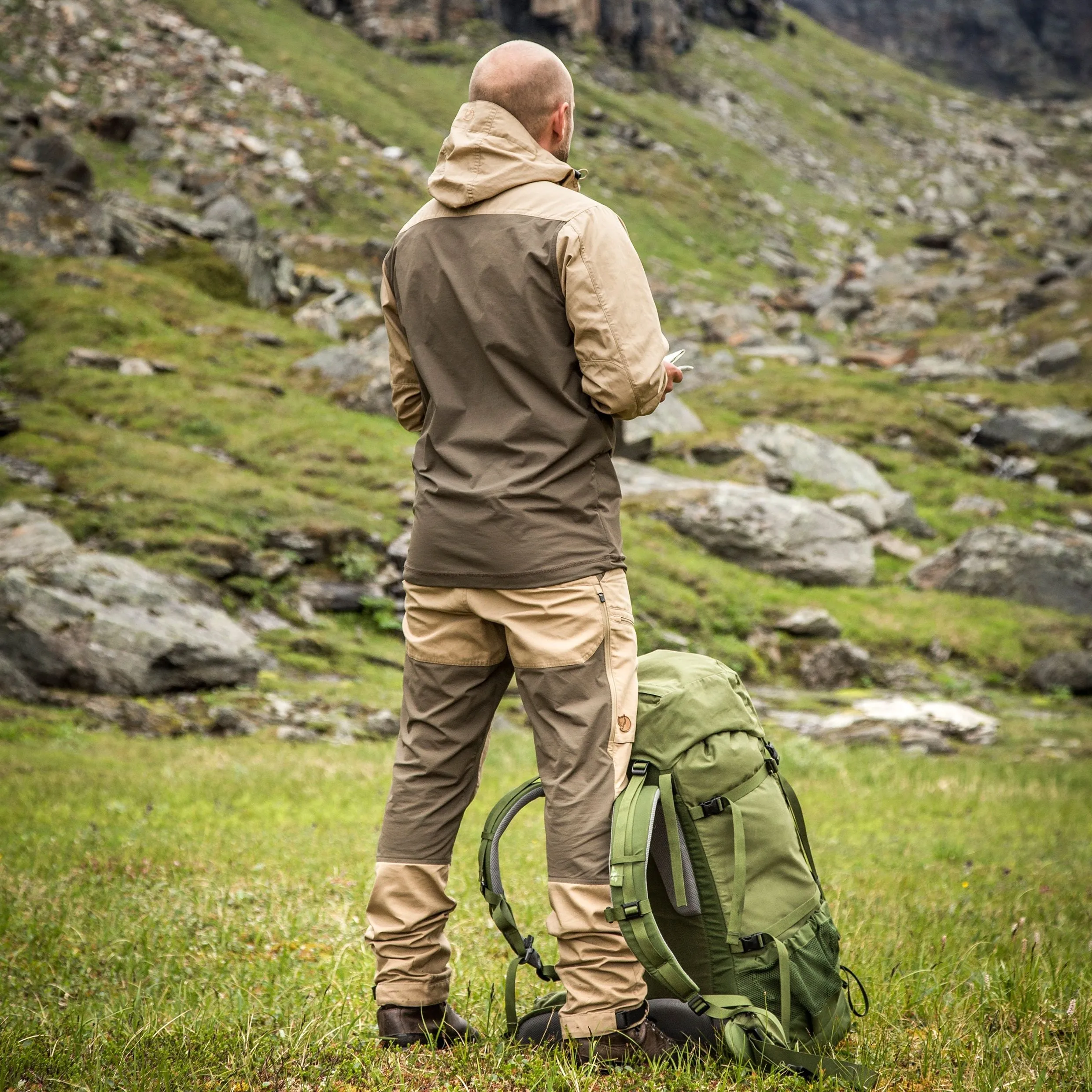 FJALLRAVEN ABISKO LITE TREKKING TROUSERS M