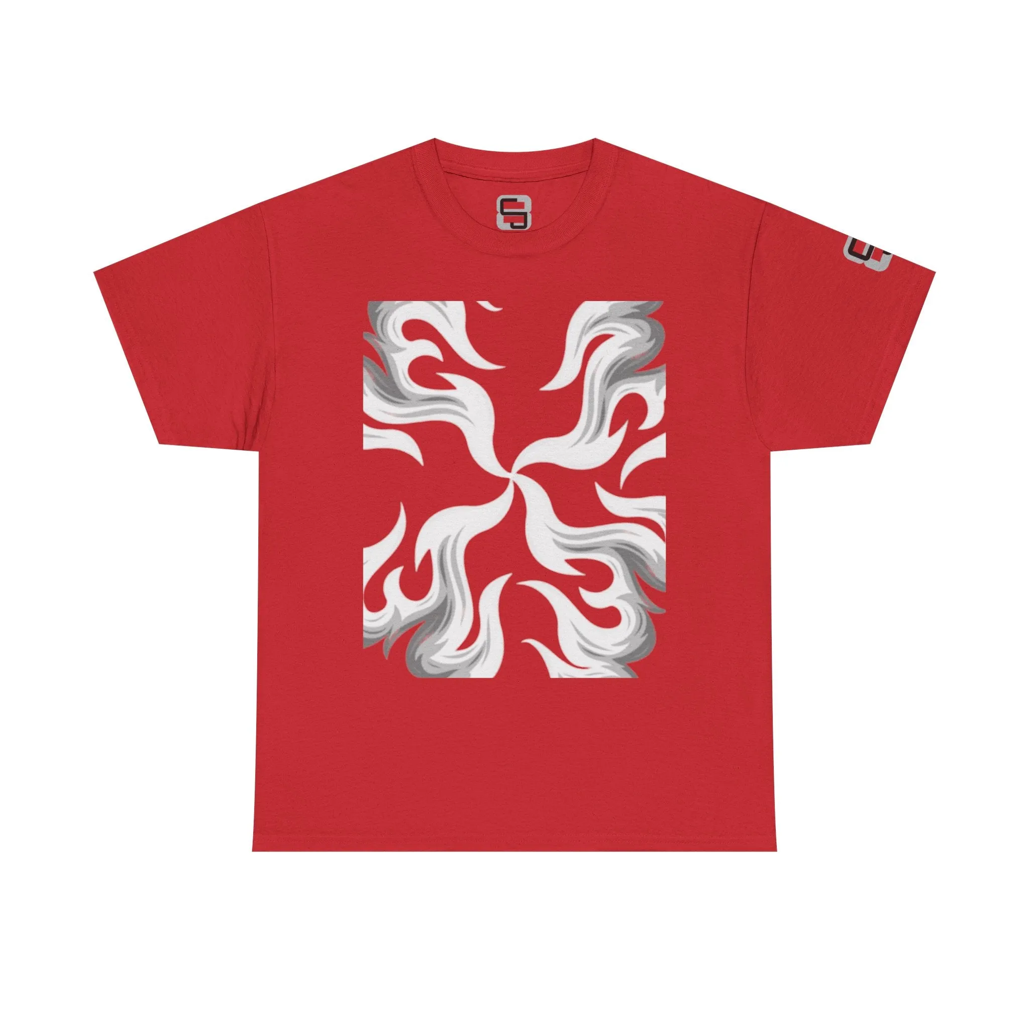 Flaming-Unisex Heavy Cotton Tee-CJ8