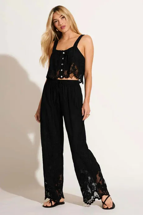 Flora Broderie Pant