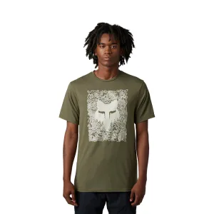 FOX AUXLRY SS TECH TEE [OLIVE GREEN]