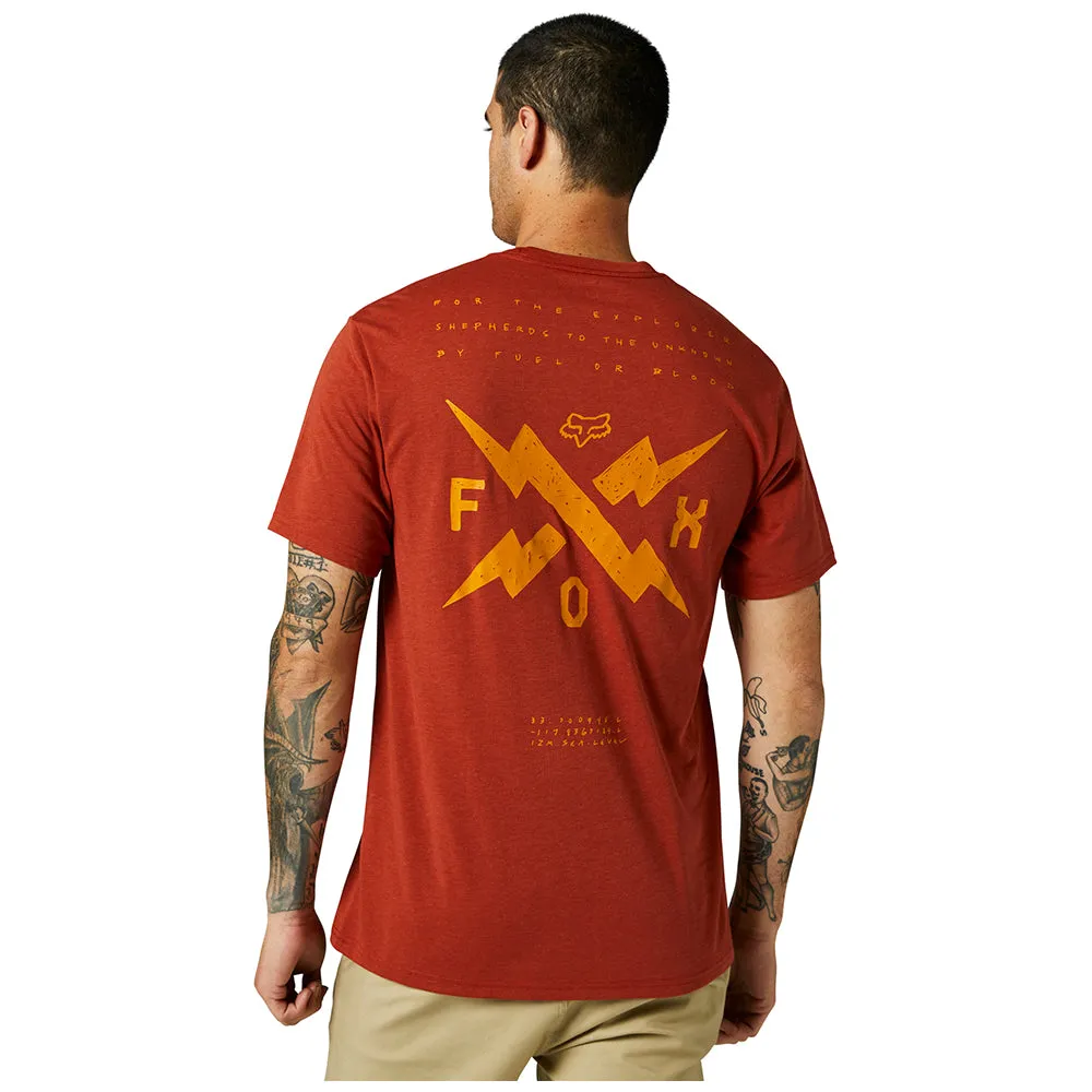 FOX CALIBRATED SS TECH TEE [RED CLAY]