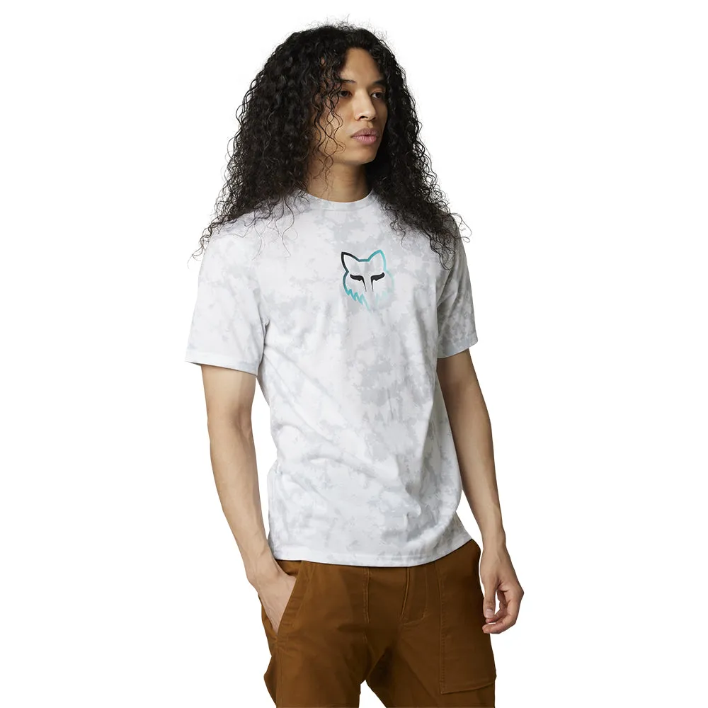 FOX DETONATE SS TECH TEE [GREY/WHITE]