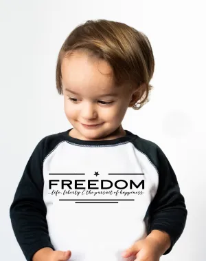 Freedom Baseball Tee