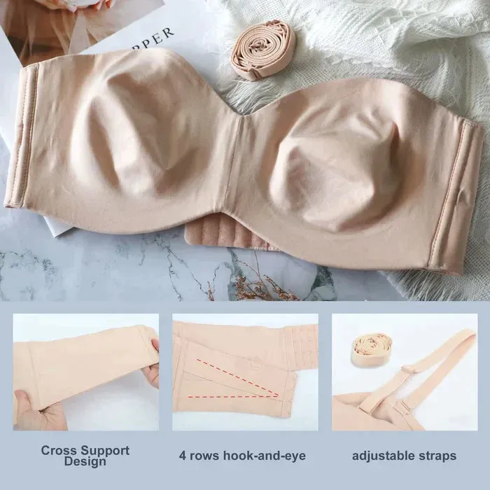 Full Support Non-Slip Convertible Bandeau Bra (Buy 2 Vip Shipping) - LAST DAY 50% OFF