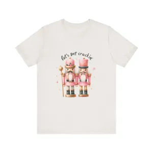 Funny Nut Cracker Christmas Women's  Jersey Short Sleeve Tee