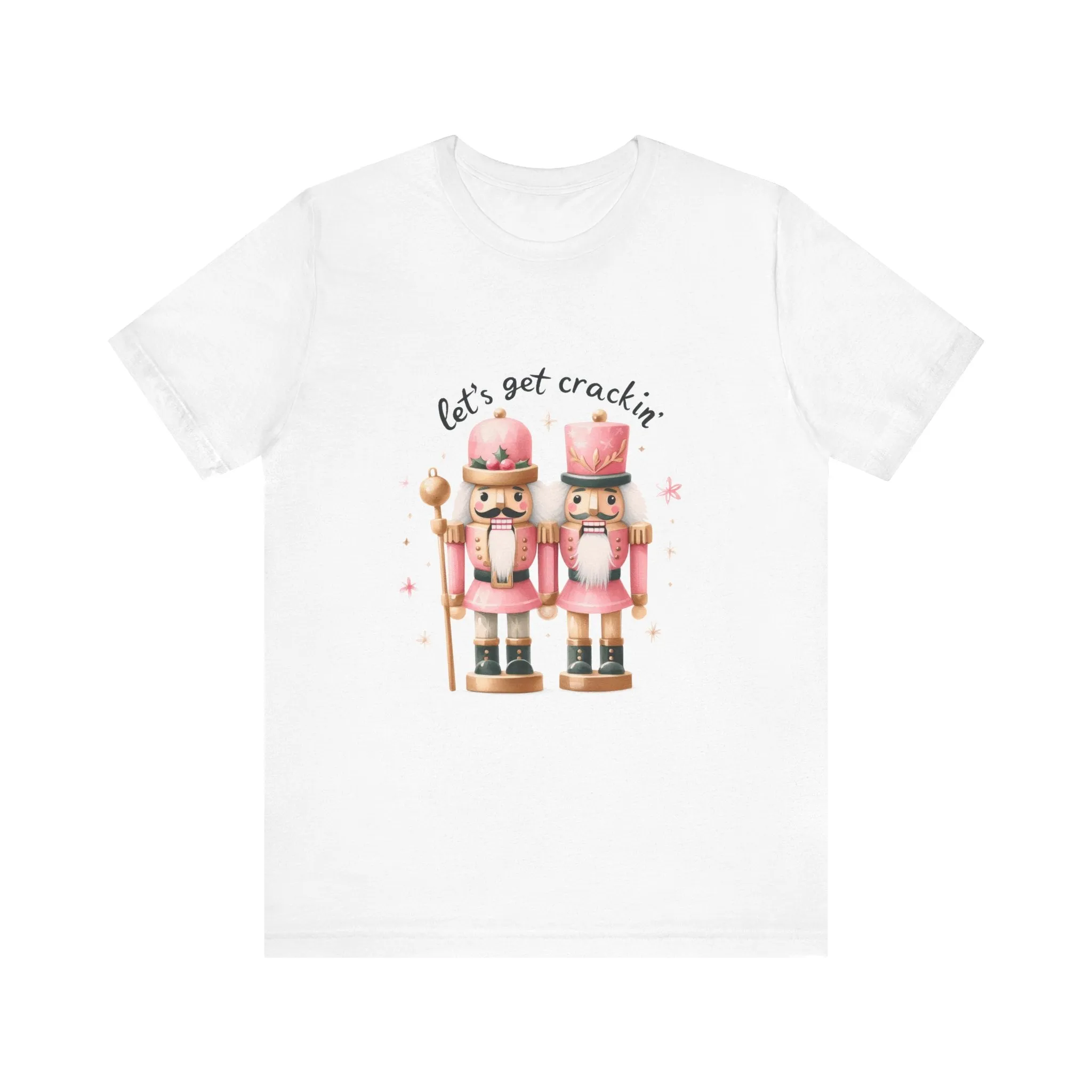 Funny Nut Cracker Christmas Women's  Jersey Short Sleeve Tee