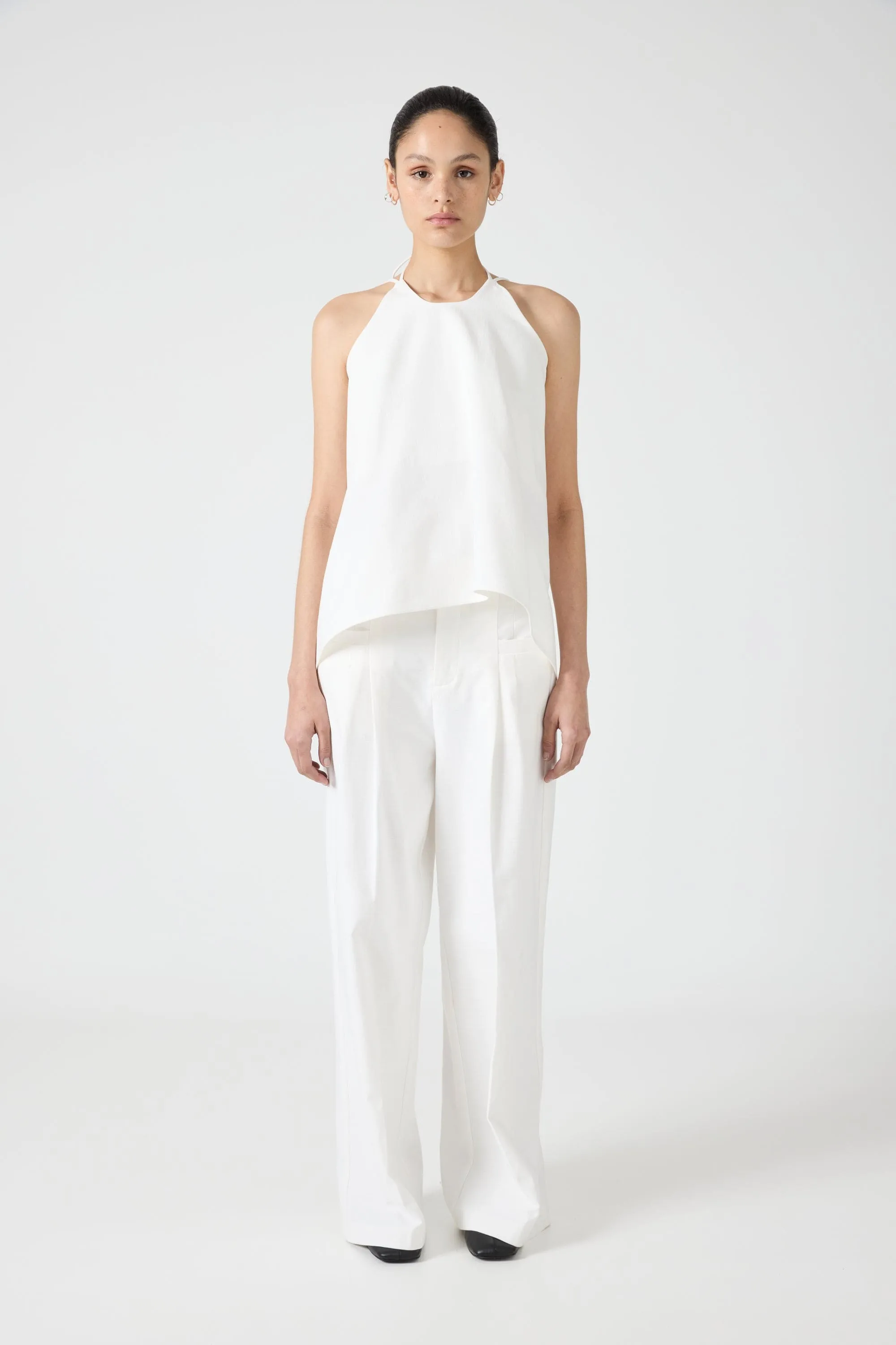 FUSION TAILORED PANT | OFF WHITE