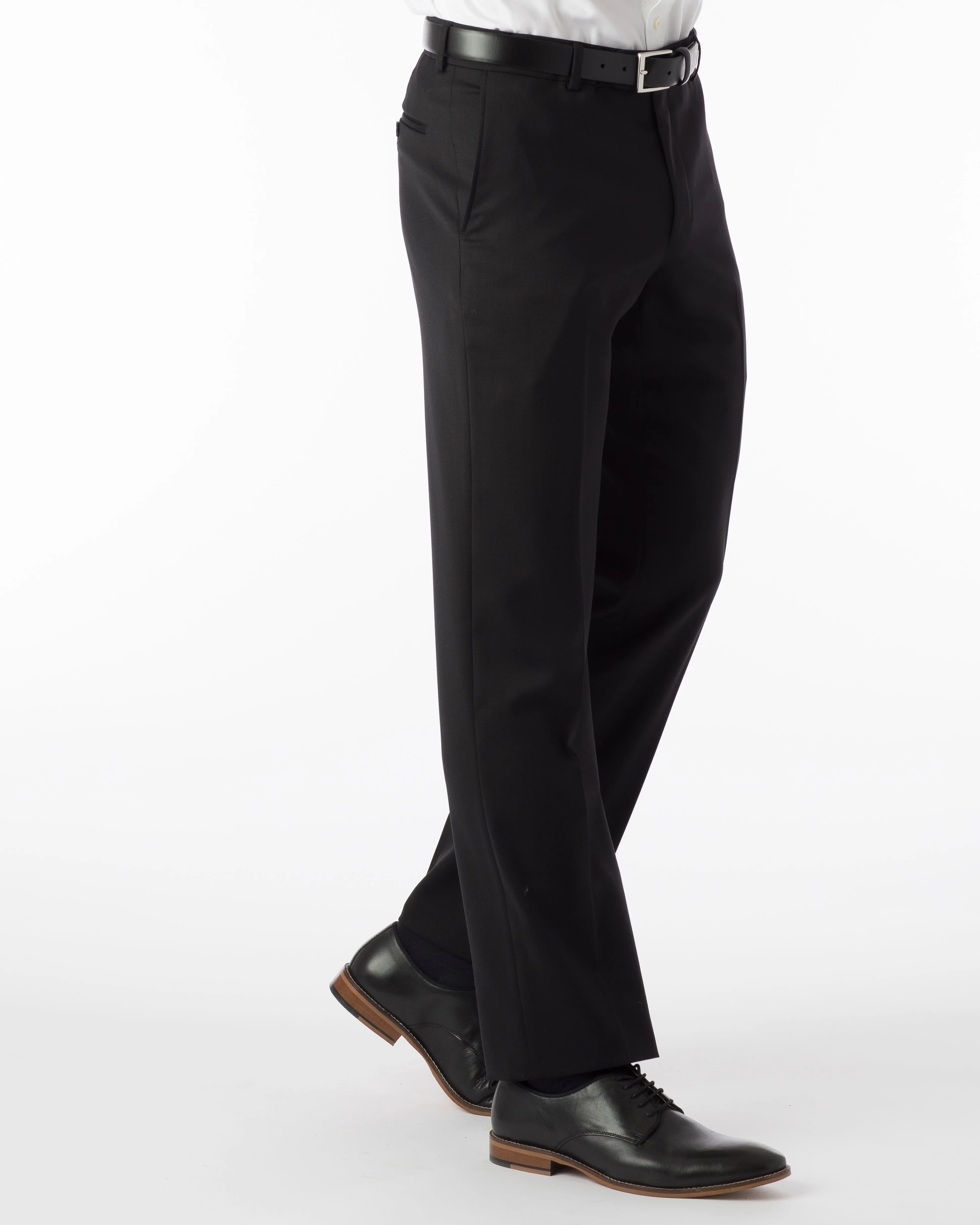 Gabardine Dress Trouser - Black